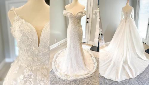 40 bruidsjurken te koop op Zaterdag 5 September Modeplein Wemeldinge