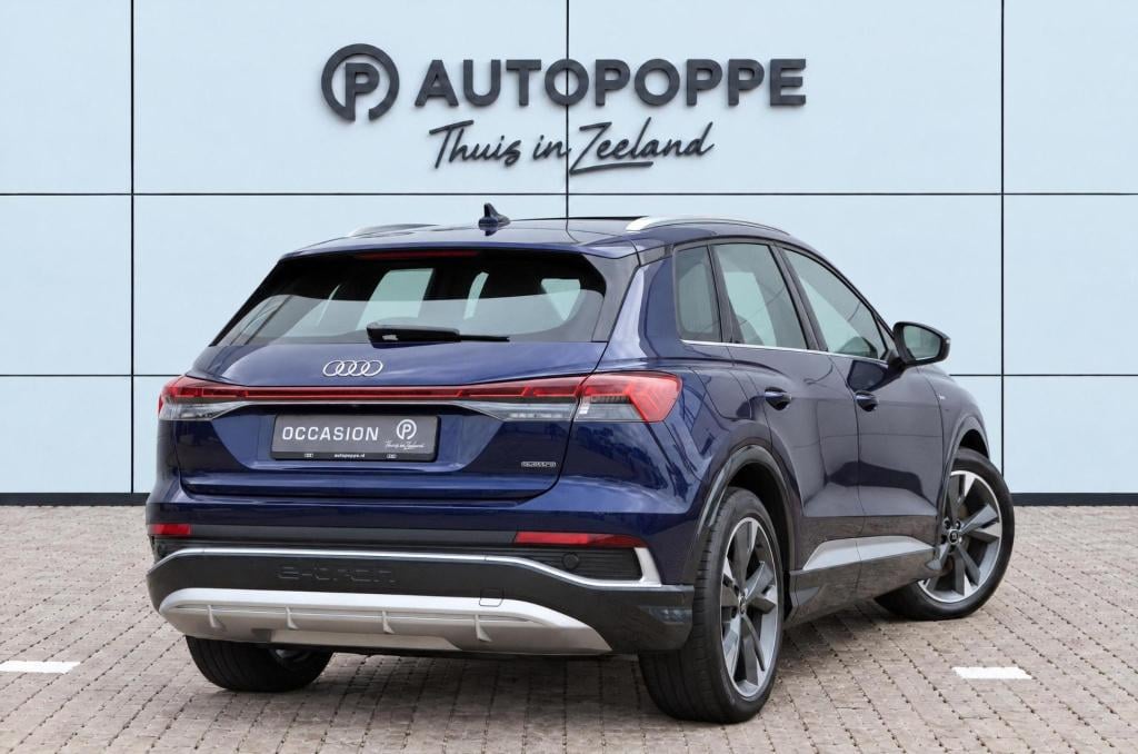 Audi Q4 E-tron 45 quattro s edition 77 kwh 266pk | soh 91,2% |