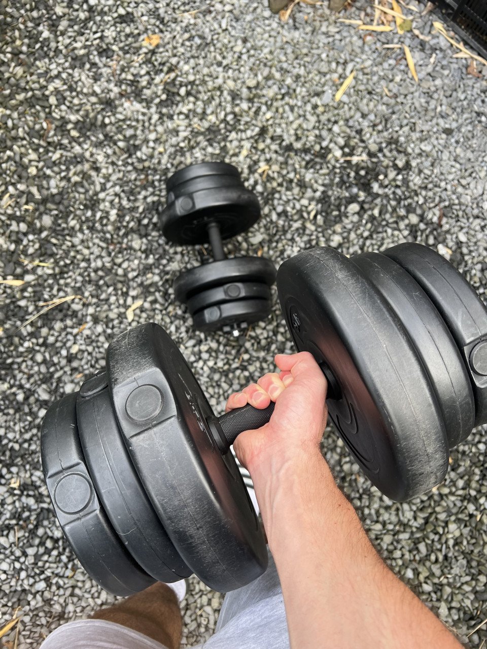 Verstelbare dumbells 2x 20KG
