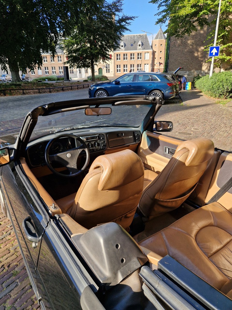 Saab 900 Turbo 2.0 16-valve 1987 Cabrio zwart