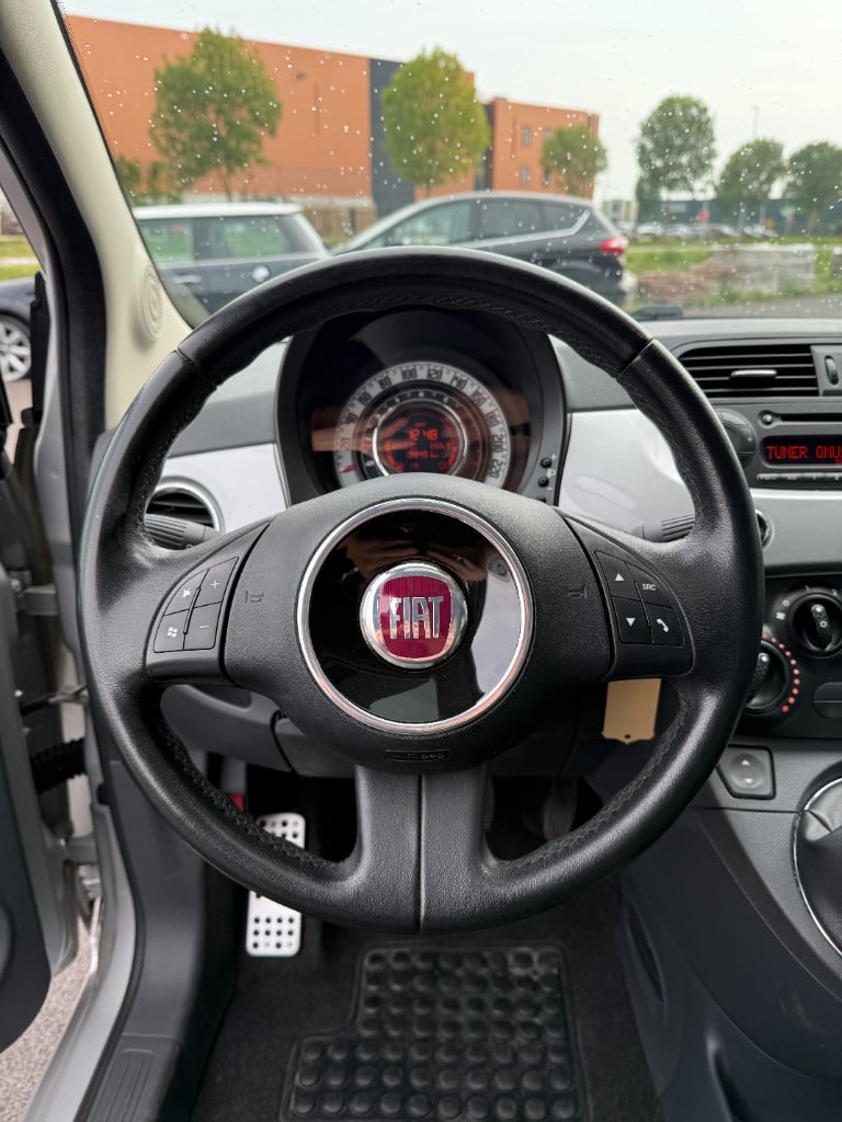 Fiat 500 1.2 - rosa - glazen dak