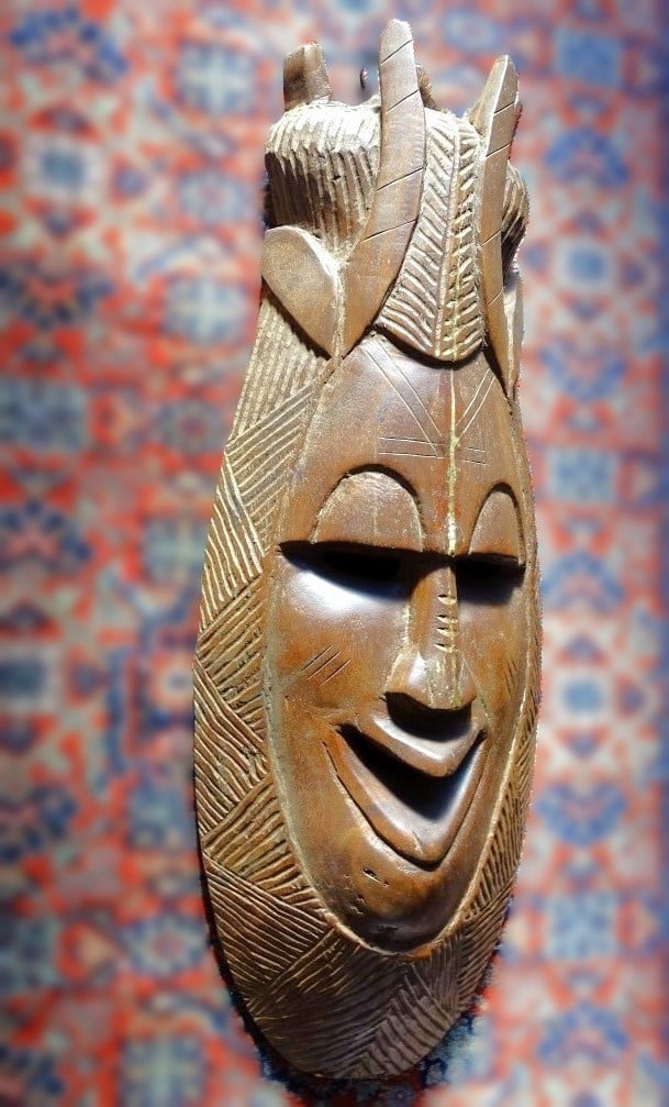 Groot Vintage Masker Afrika