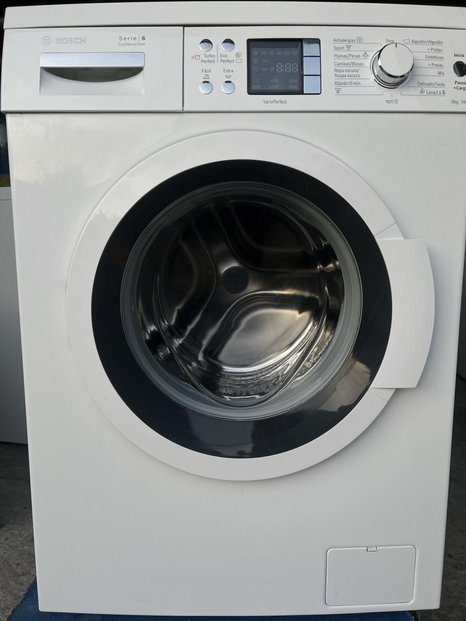 Bosch Serie | 6 wasmachine 8 kg. 1400 tpm.  Energieklasse A+++