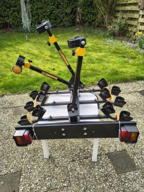 Fietsendrager voor 3 fietsen