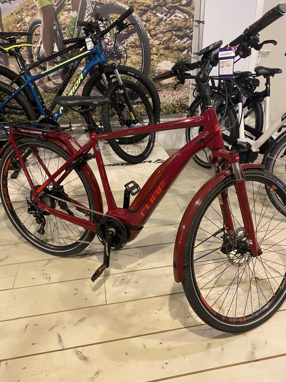 Cube Touring Hybrid Exc 500 Darkred/red 2019