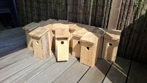 Vogelhuisjes / nestkastjes