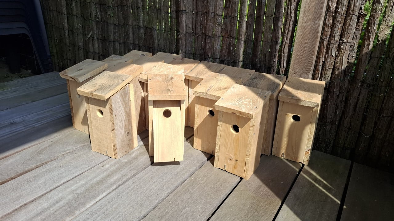 Vogelhuisjes / nestkastjes