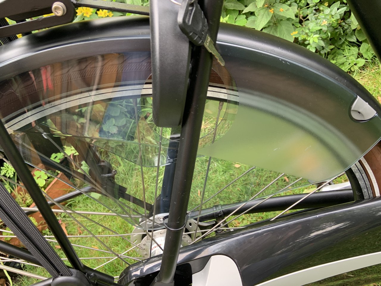 Herenfiets Sparta Matt Black 61 cm 5 speed / rollerbrakes/ verlichting.