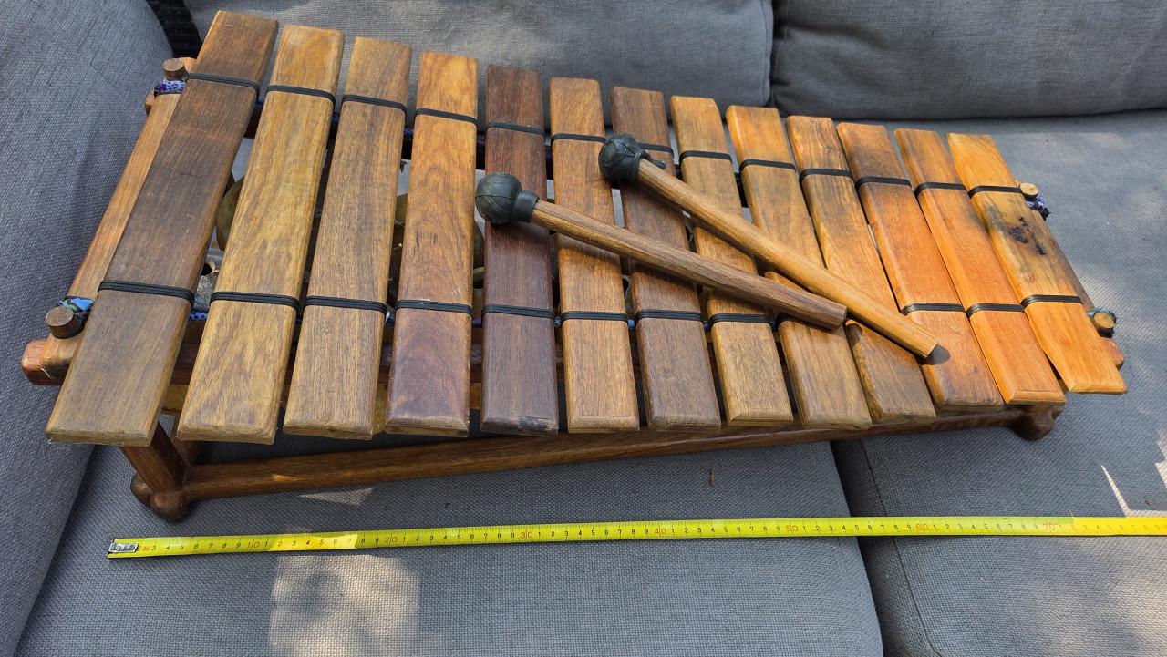 Unieke Kankaba Balafon - Handgemaakt Afrikaans Instrument