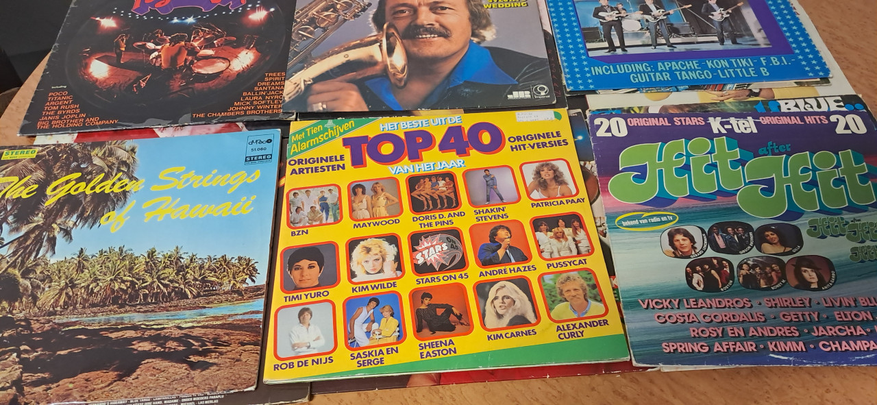 Cd's, Lp's, en (reclame) singeltjes. Deel 1