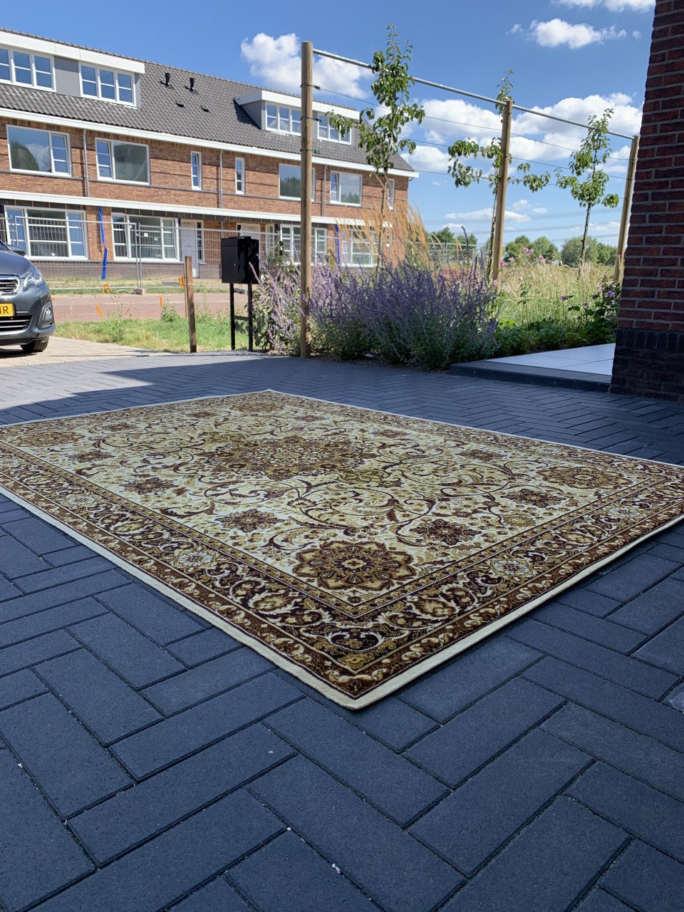 ✨Super Leuk Vintage Vloerkleed in Nieuwstaat✨Zuiver Scheerwol ✨