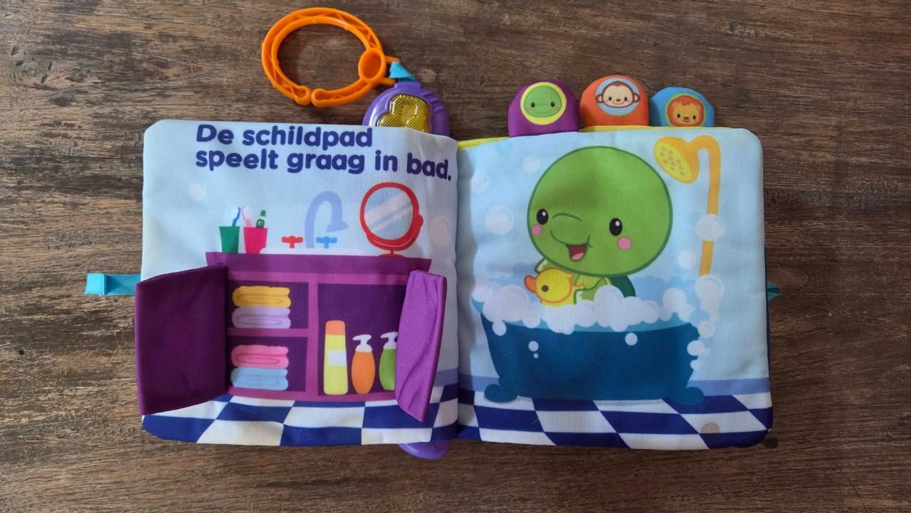 🎈Superleuk VTech Baby Dieren Knuffelboekje.