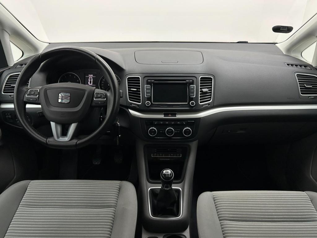 Seat Alhambra occasion 1.4 tsi style 7p | blauw | tweedehands seat alhambra