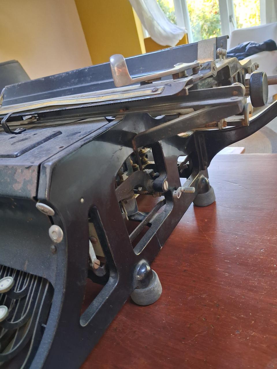 Oude typemachine