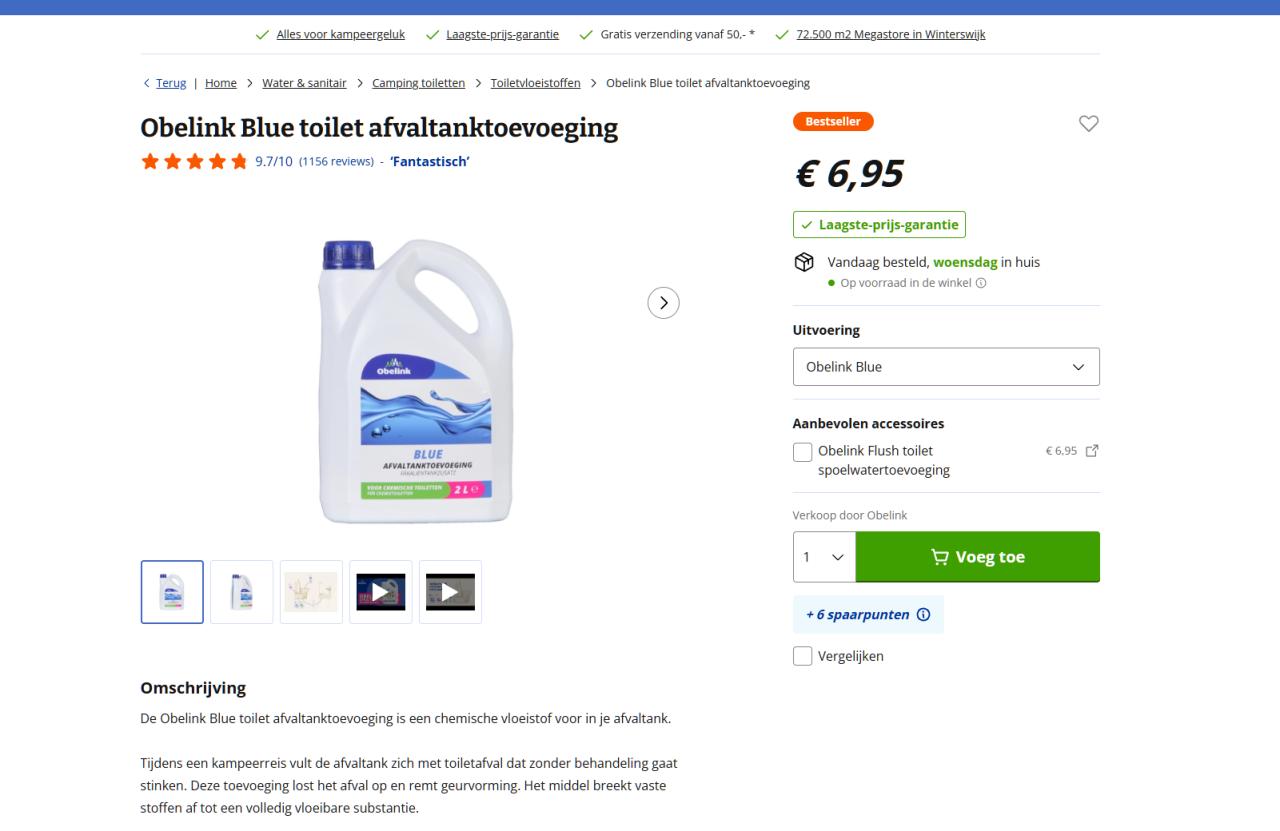 Zo goed als nieuw: Thetford Porta Potti 565E + Veel Extra’s