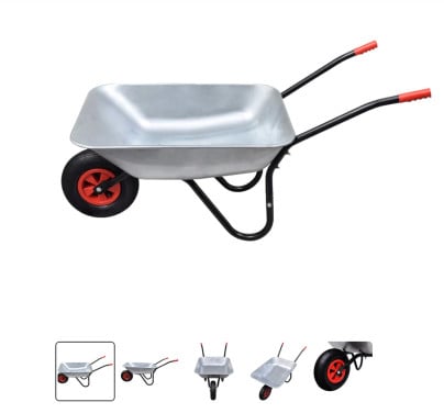 Kruiwagen 80 liter enkel wiel