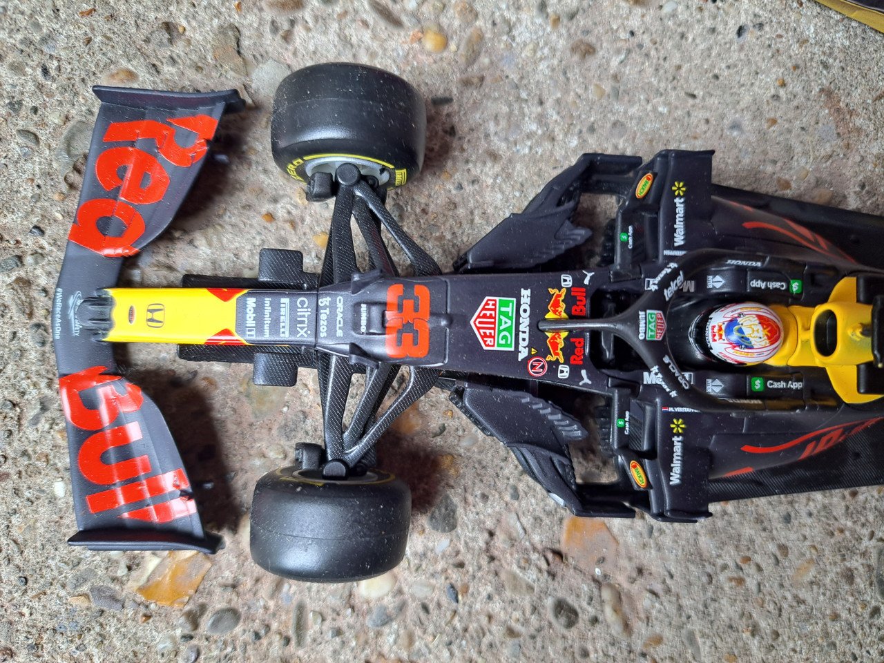 Modelauto, max Verstappen 2021 Jumbo