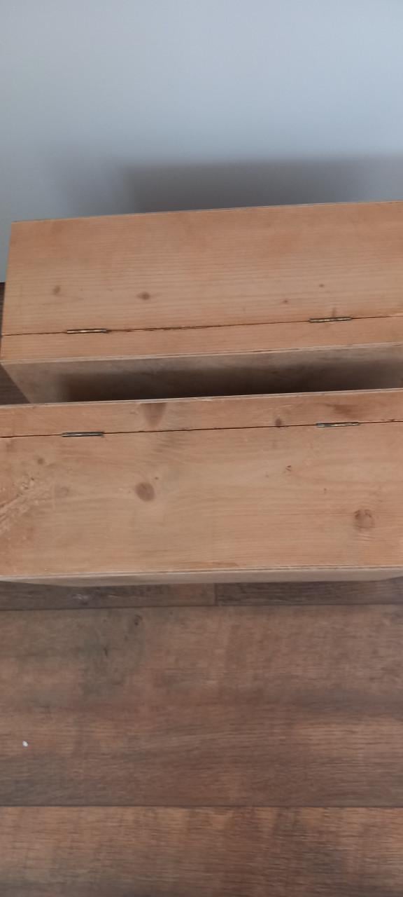 2 handige opbergkistjes