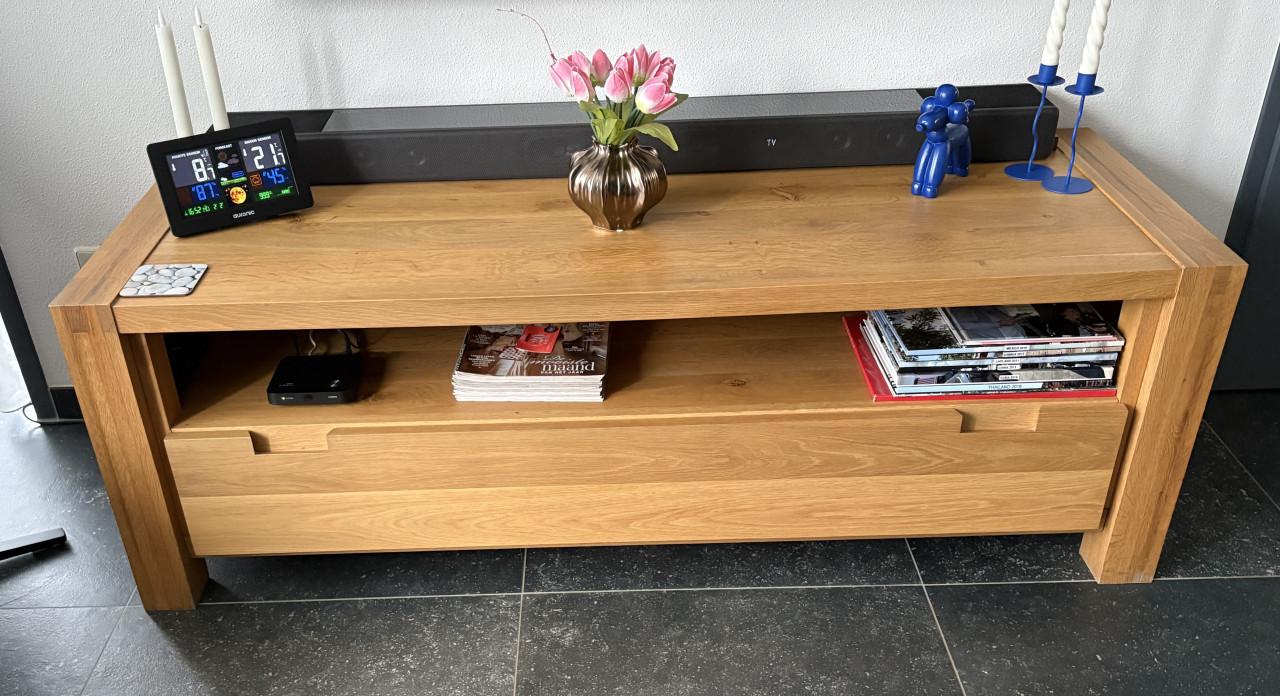 Te koop: Massief eiken inrichting woonkamer