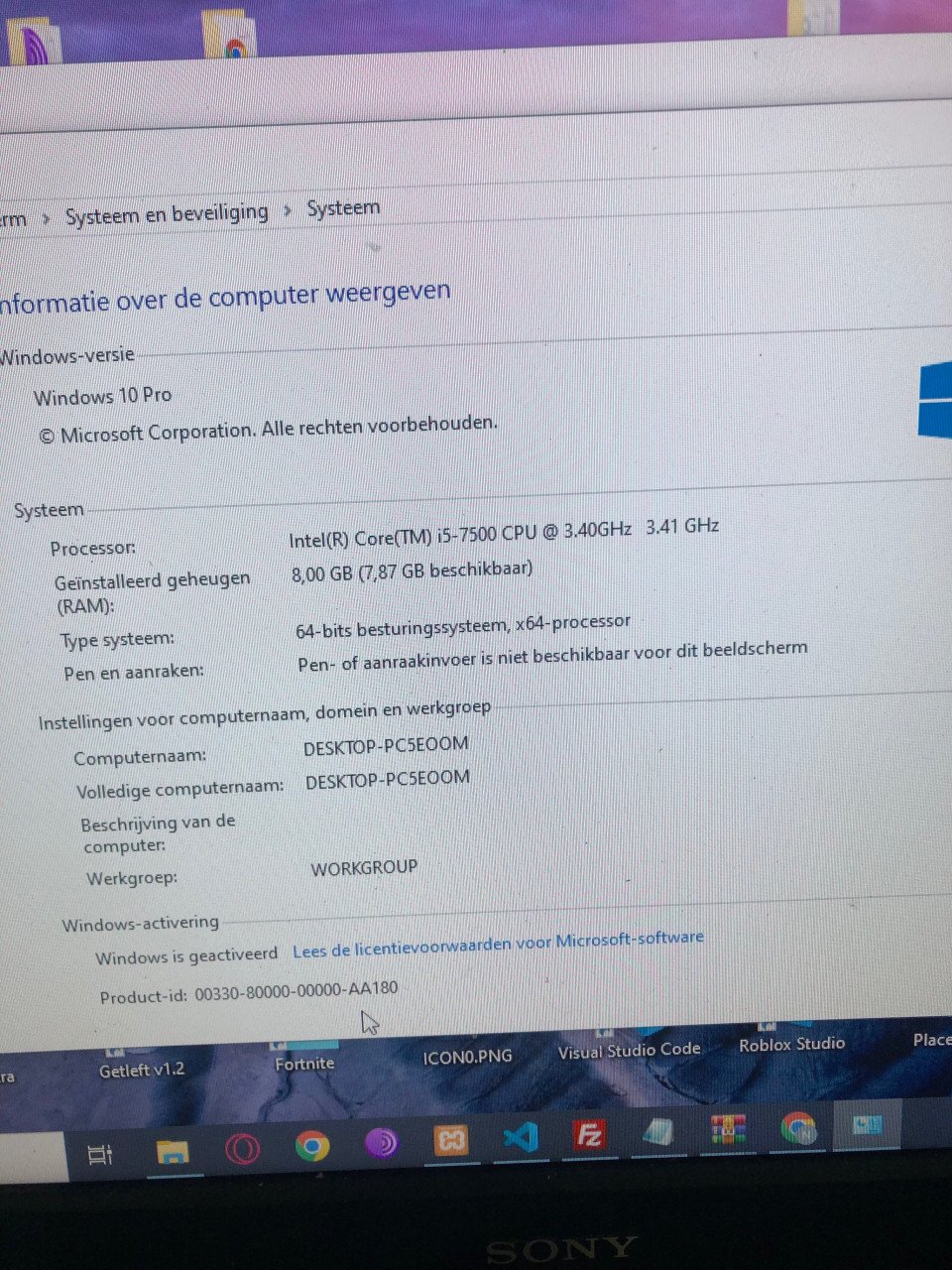 Te koop: Asus (Budget Game) PC