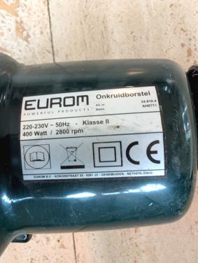 Elektrische onkruidborstel