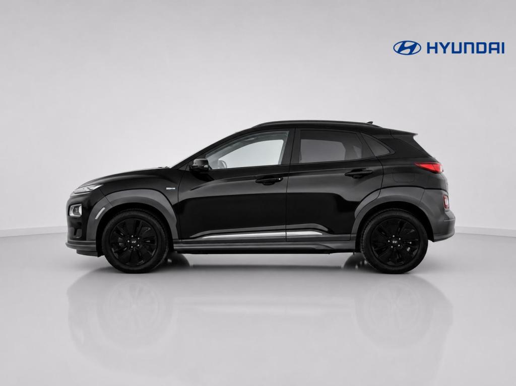 Hyundai Kona ev premium 64 kwh black edition soh 96,4% + schuif-/kanteldak!