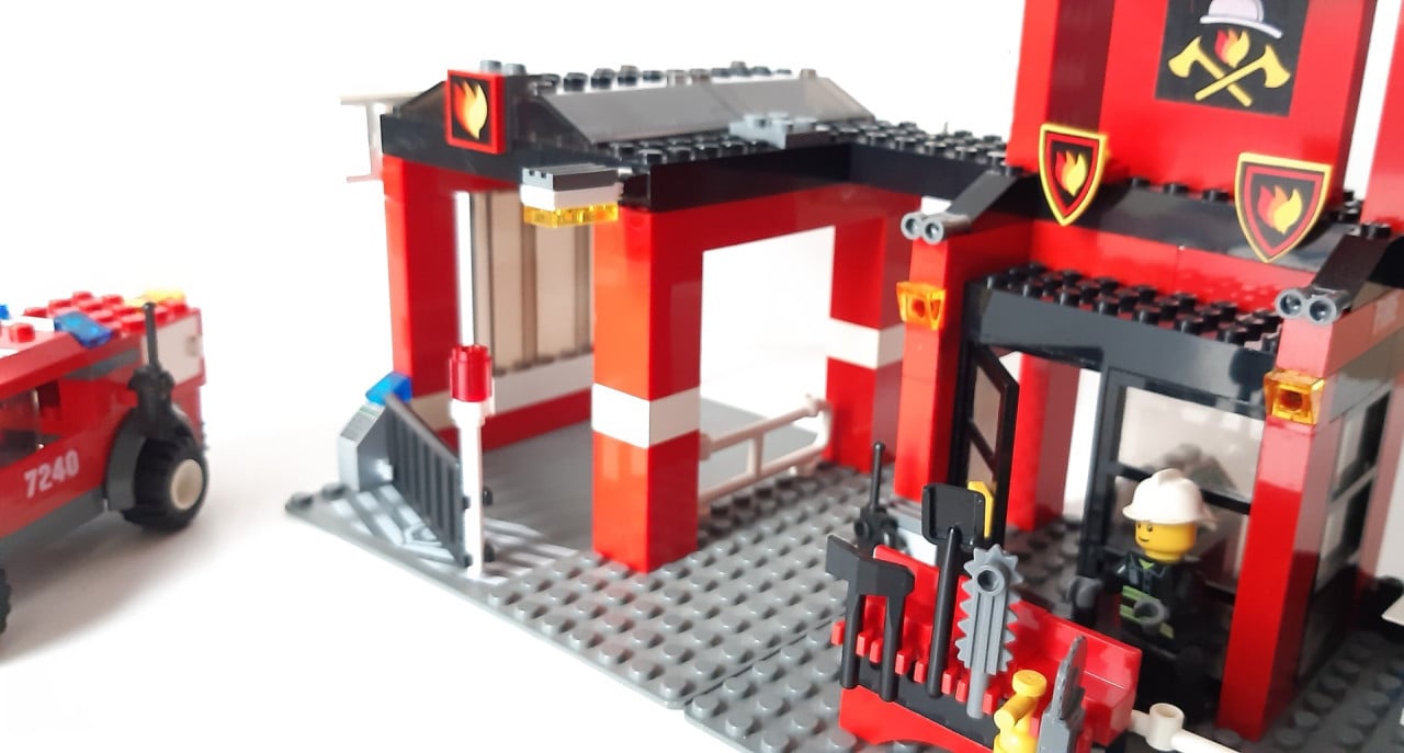 Lego City 7240 brandweerkazerne