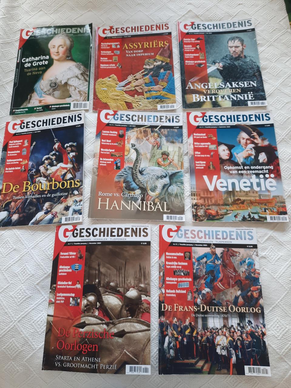 Geschiedenis jaargang 2021