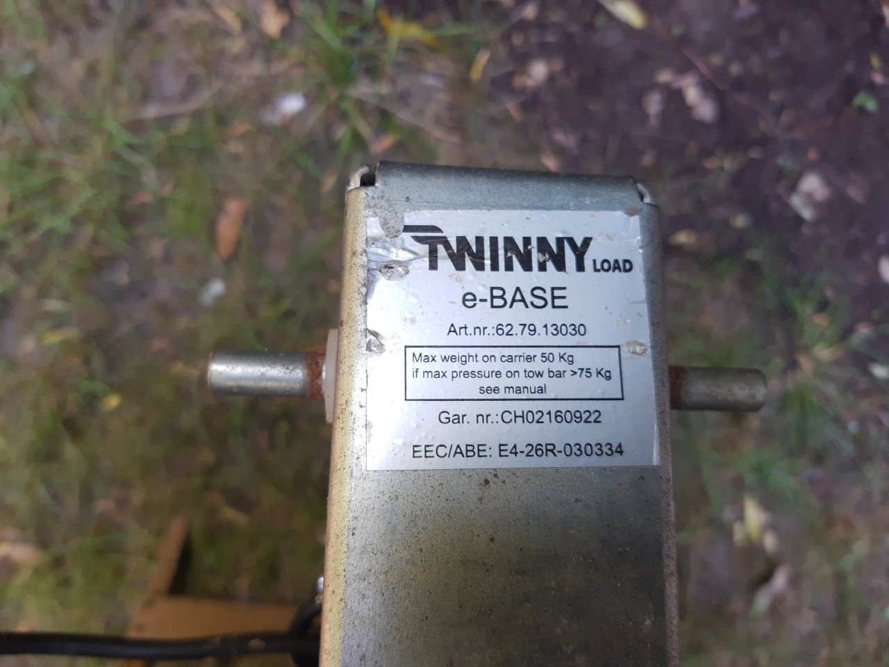 Fietsdrager Twinny Load E Base