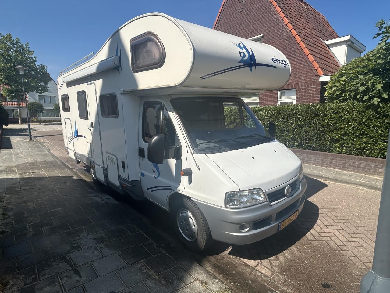 Camper fiat ducato elnagh 4 persoons met airco