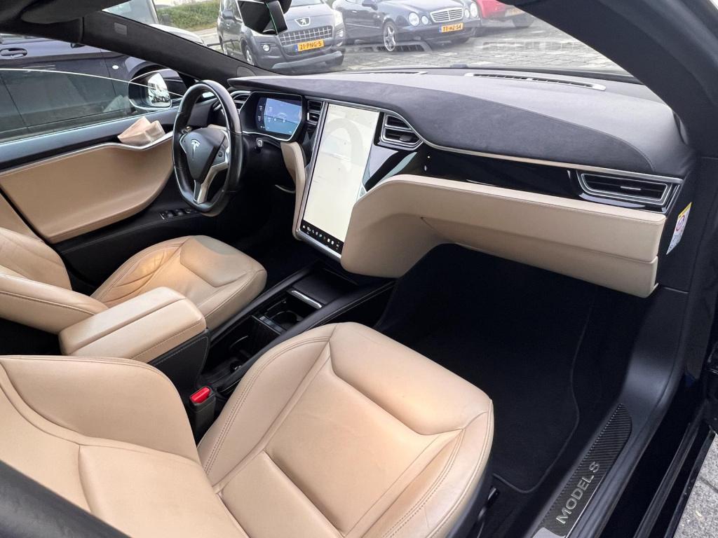 Tesla Model S 70d nieuw accupakket, leer, elektr. schuifdak, 21 inch velgen