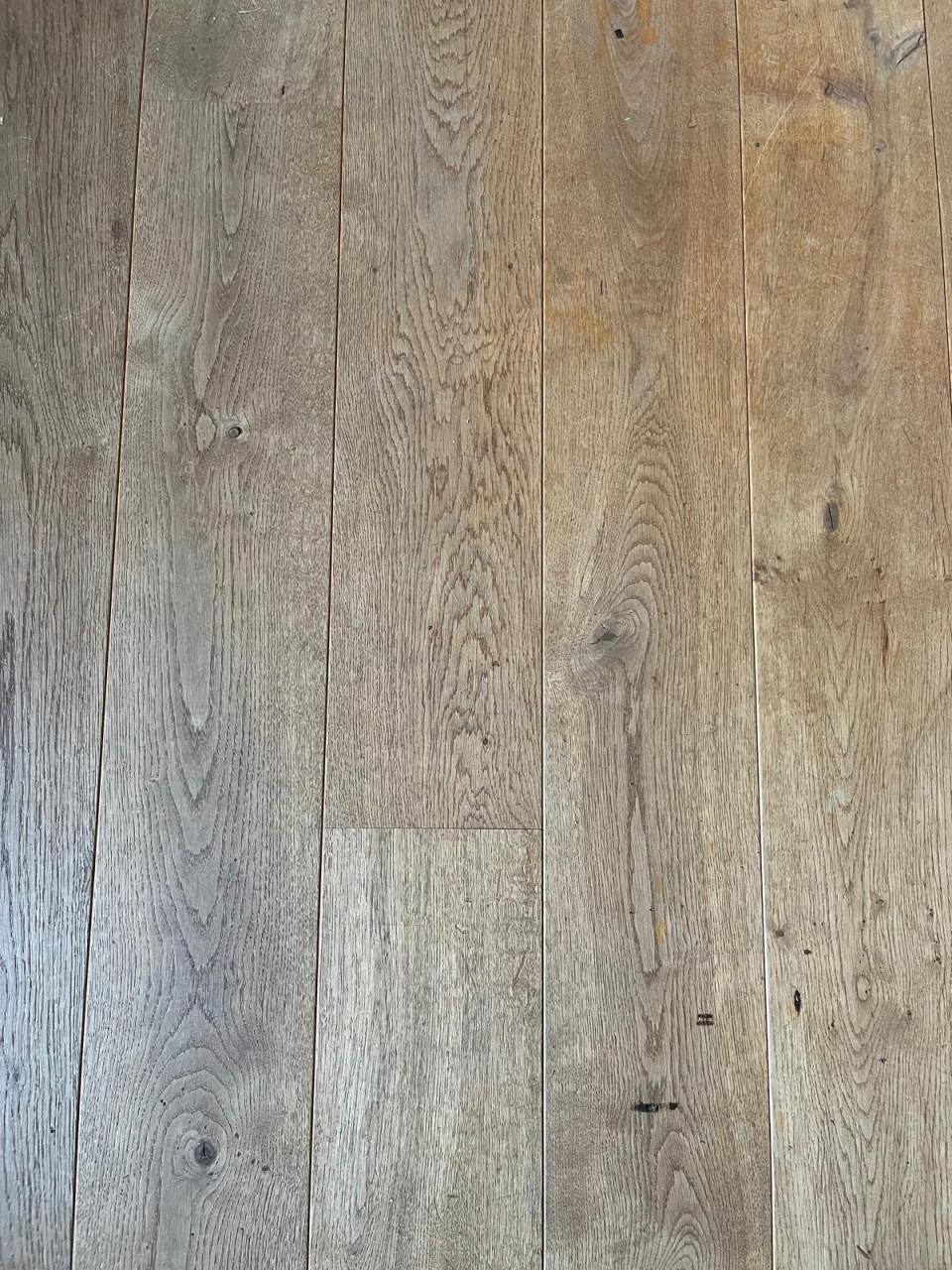 Mooie eikenhouten vloer