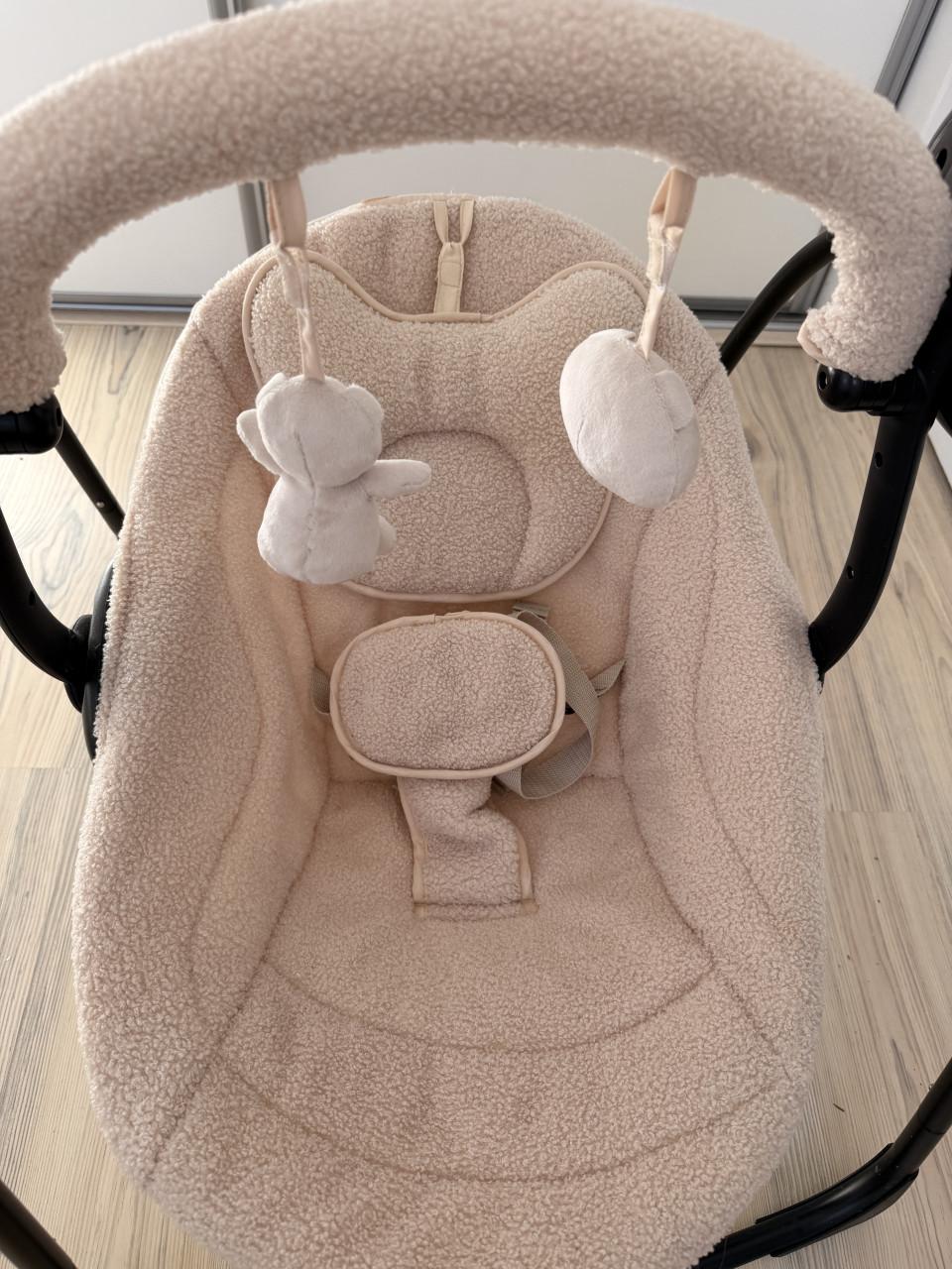 Elektrische wipstoel teddy beige