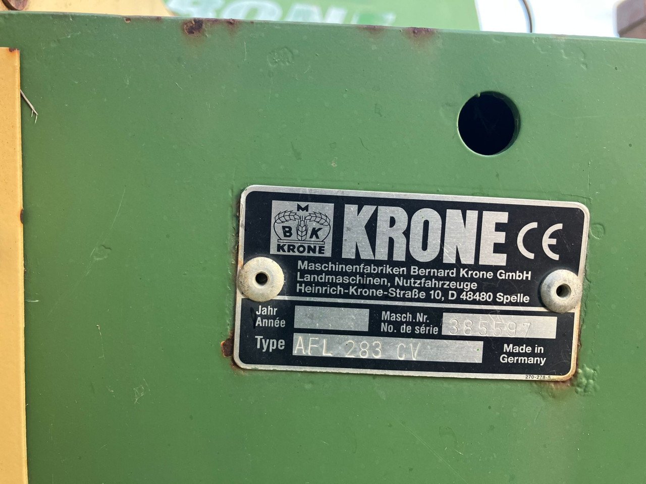 Krone frontmaaier