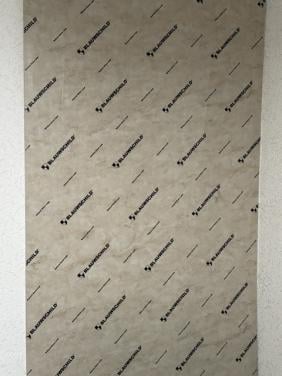 Kunsstof wandplaat Napoli crème 122 x 260 cm