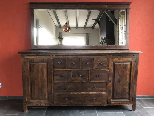 Dressoir + spiegel