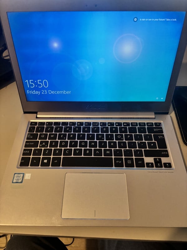 Asus Zenbook i7-6500U 12GB 256GB SSD W11