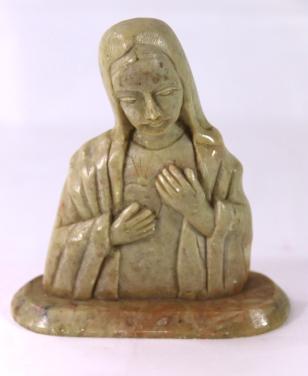 Maagd Maria van speksteen