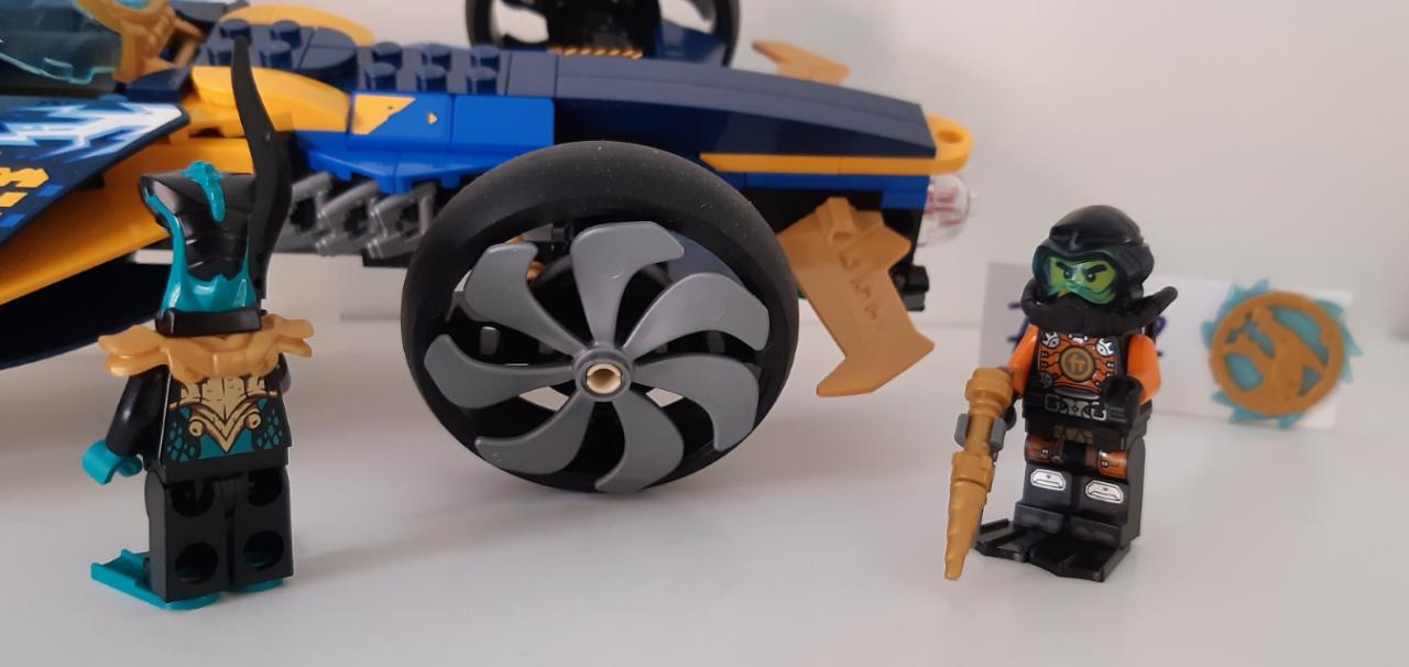 LEGO NINJAGO  71752: Ninja Sub-speeder + 4 minifiguren