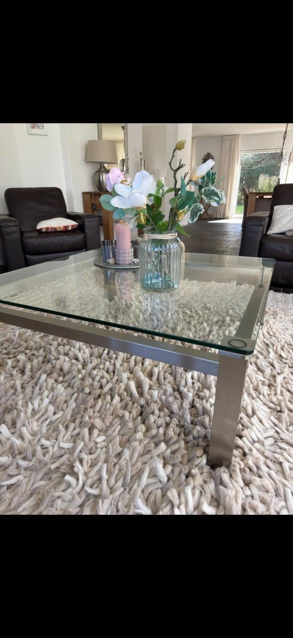 Glazen tafel