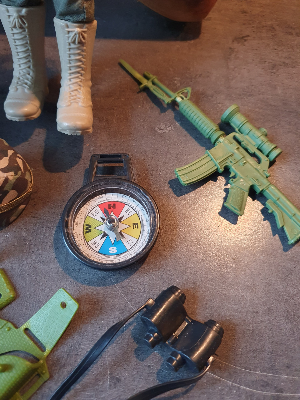 Prachtige originele vintage Action Man GI Joe doll met accessoires...