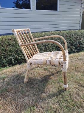 Rotan stoel