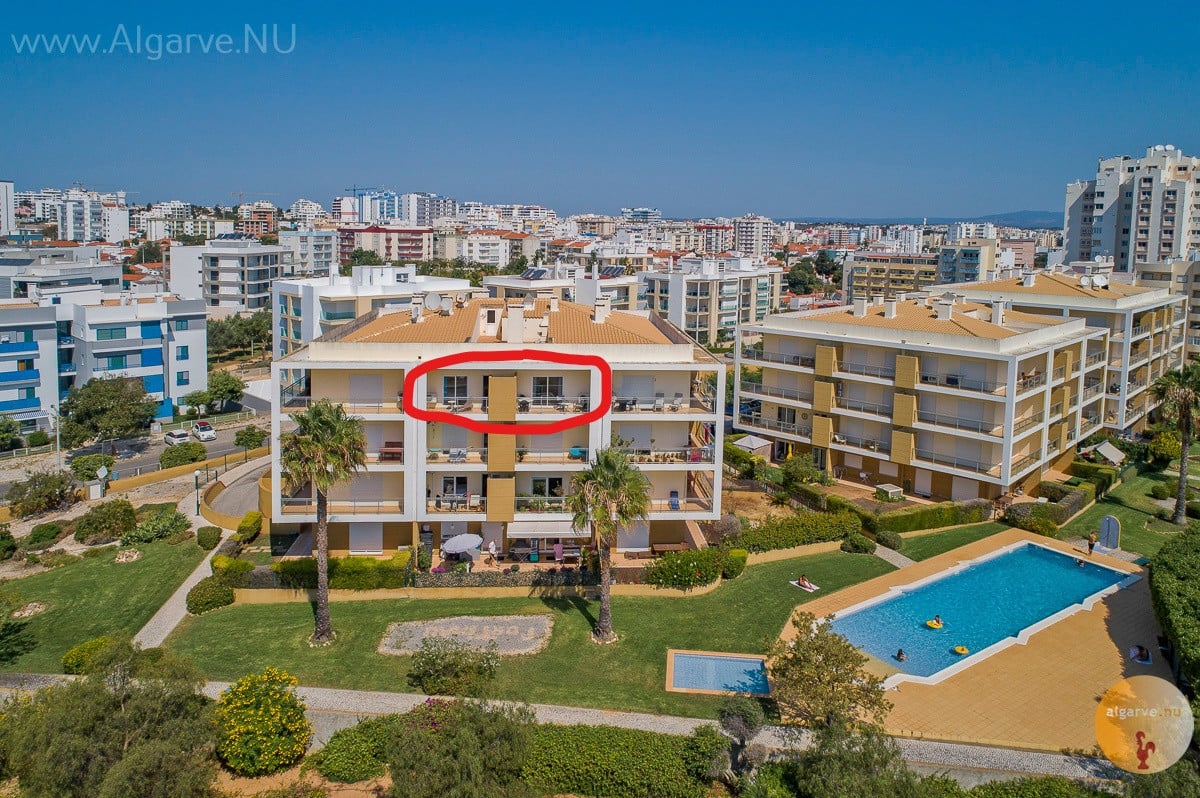 Algarve, Portugal. Appt met zwembad, aan de kust,bij strand.Gratis Parkeren