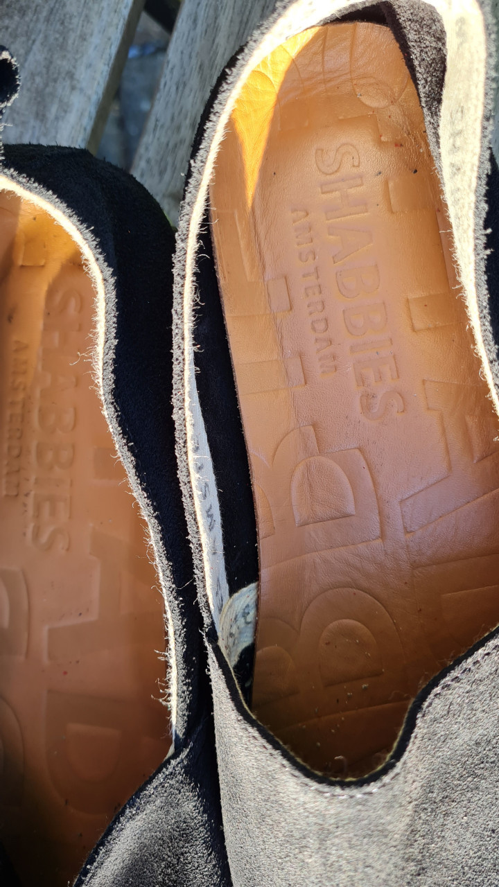 Shabbies espadrilles zwart