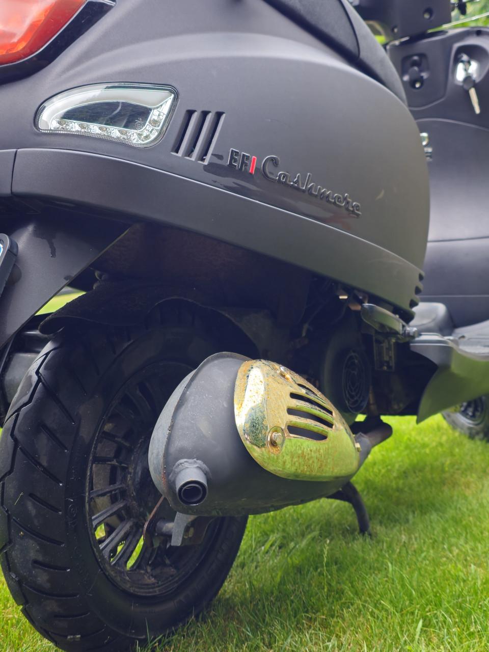 Djjd Cashmere scooter matzwart