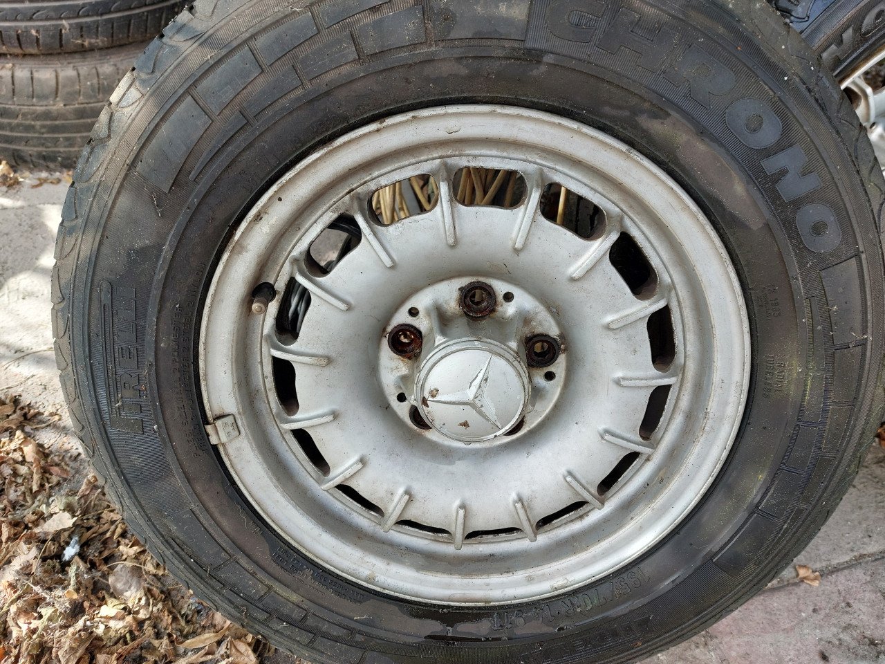 Barok/ kroonkurk velgen Mercedes W123