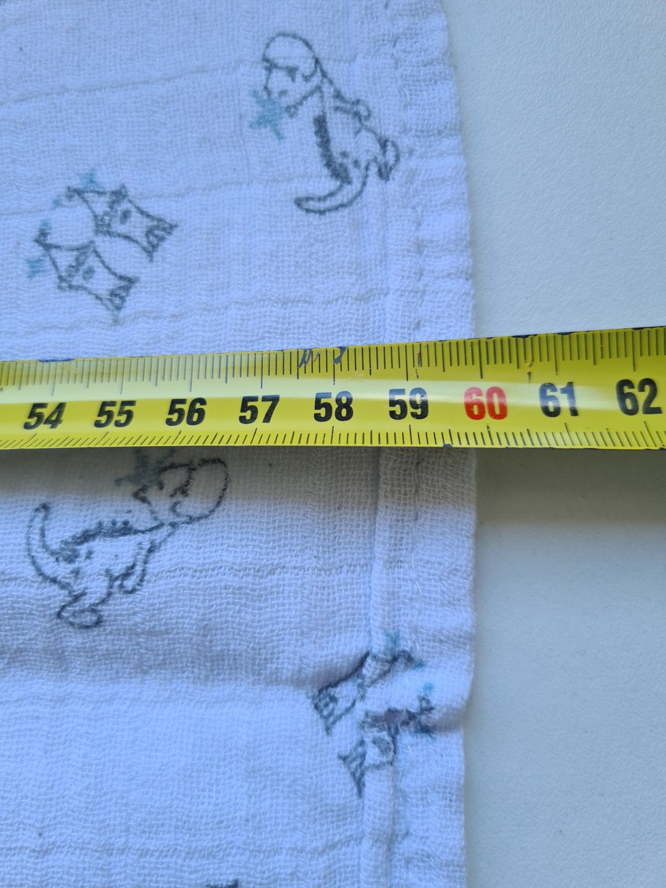 15 stuks  witte / draakje hydrofiel doeken / luiers van Prenatal