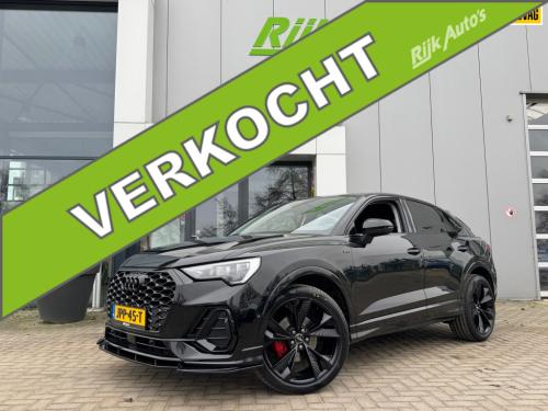 Audi Q3 sportback 35 tfsi pro line * leder * trekhaak * stoelverwarming