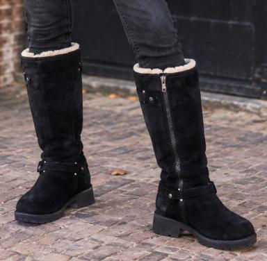 Prachtige biker Uggs Kensington vintage zwart mt 38,5