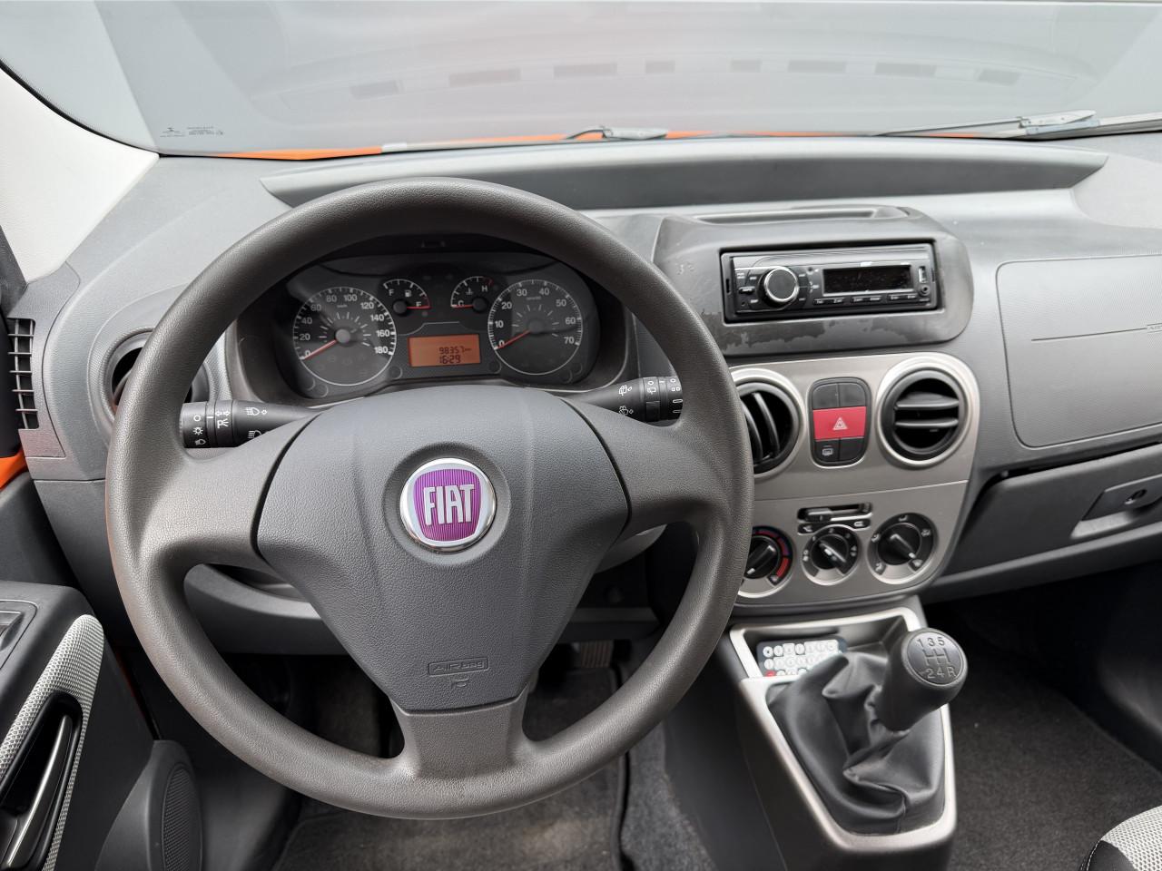 Fiat Qubo 1.4 Dynamic 54KW 5DRS 2009 Oranje Airco Apk Nap